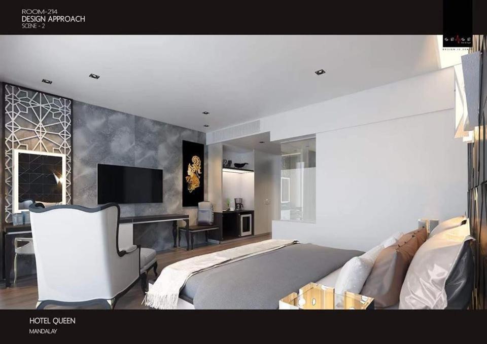 Hotel Queen Mandalay Ngoại thất bức ảnh