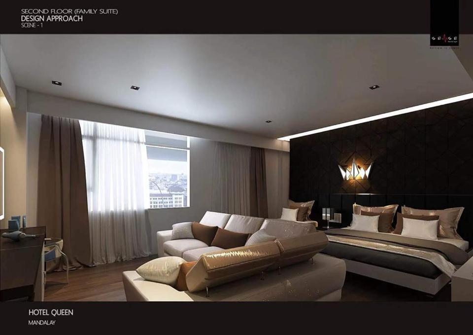 Hotel Queen Mandalay Ngoại thất bức ảnh