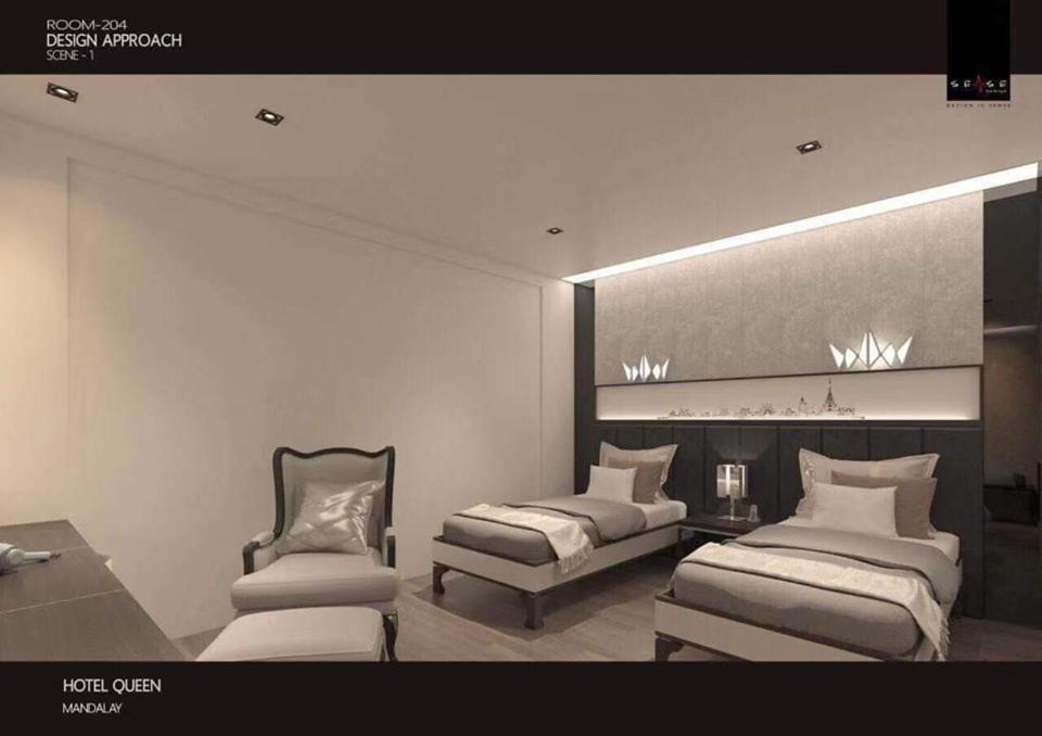 Hotel Queen Mandalay Ngoại thất bức ảnh