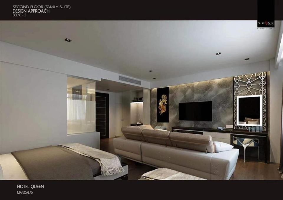 Hotel Queen Mandalay Ngoại thất bức ảnh